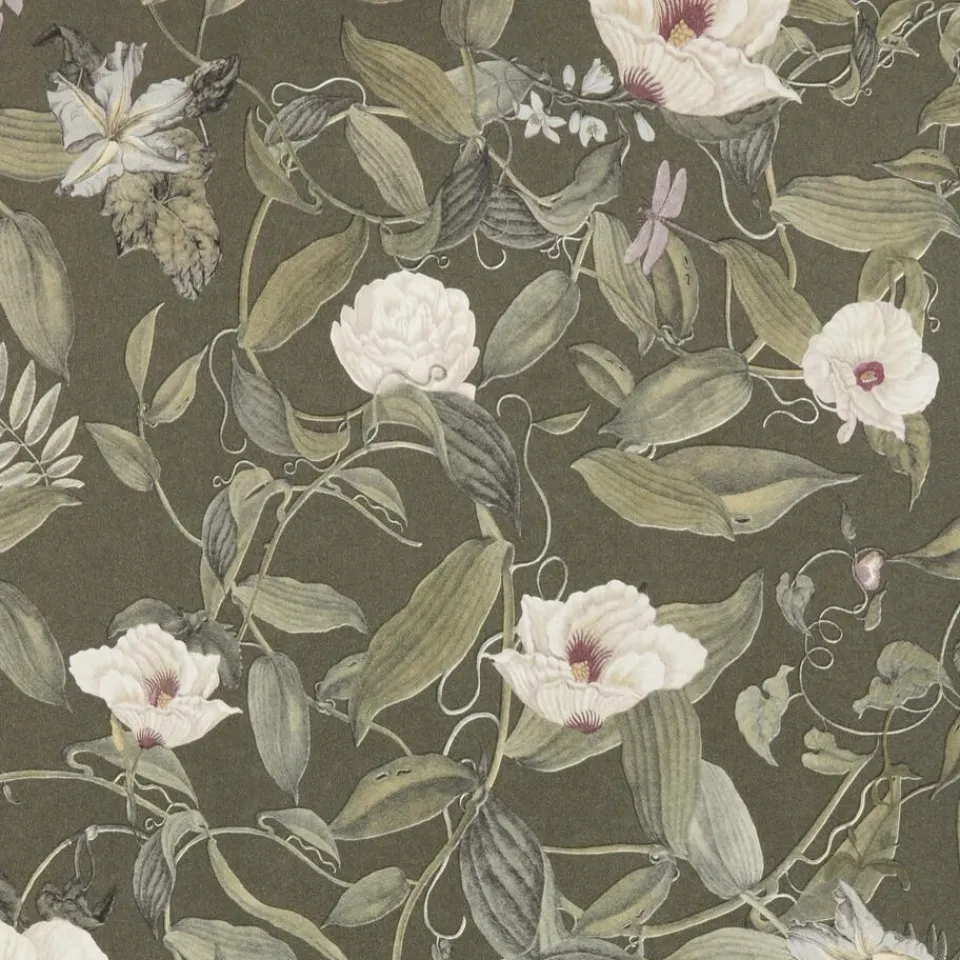 Kwantum Behang Famke Groen