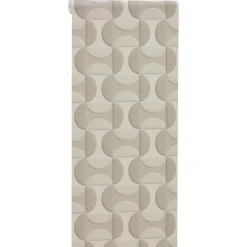 Kwantum Behang Nova Taupe