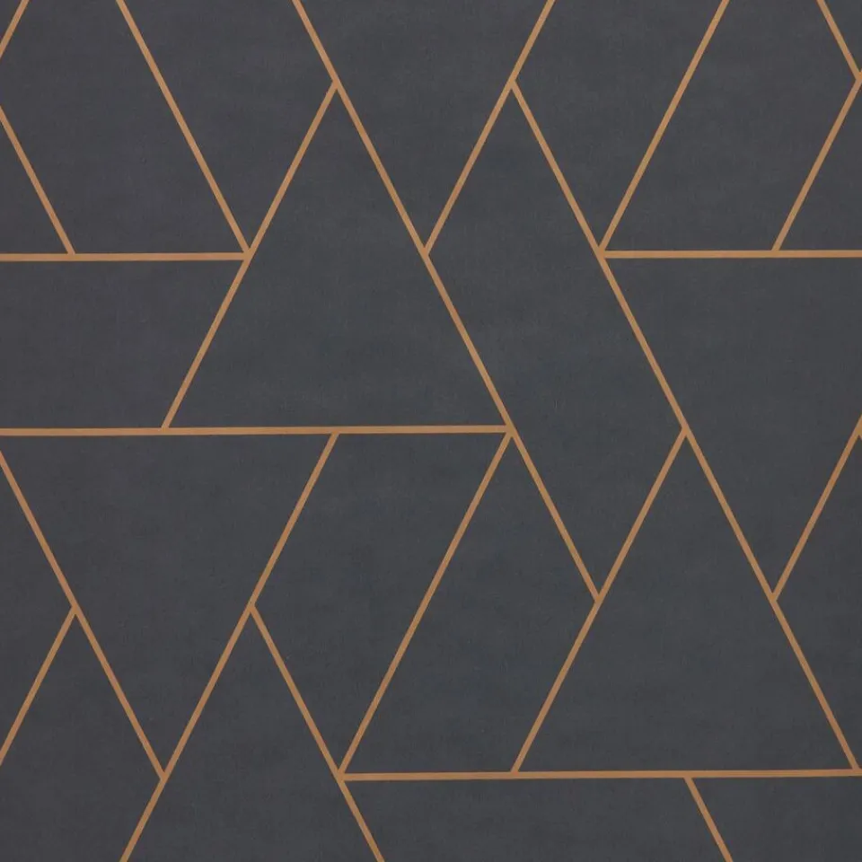 Kwantum Behang Ties Antraciet