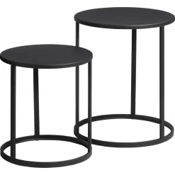 Kwantum Bijzettafel Borgen Zwart