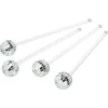 Kwantum Cocktailsticks Disco Zilver - 4 Stuks