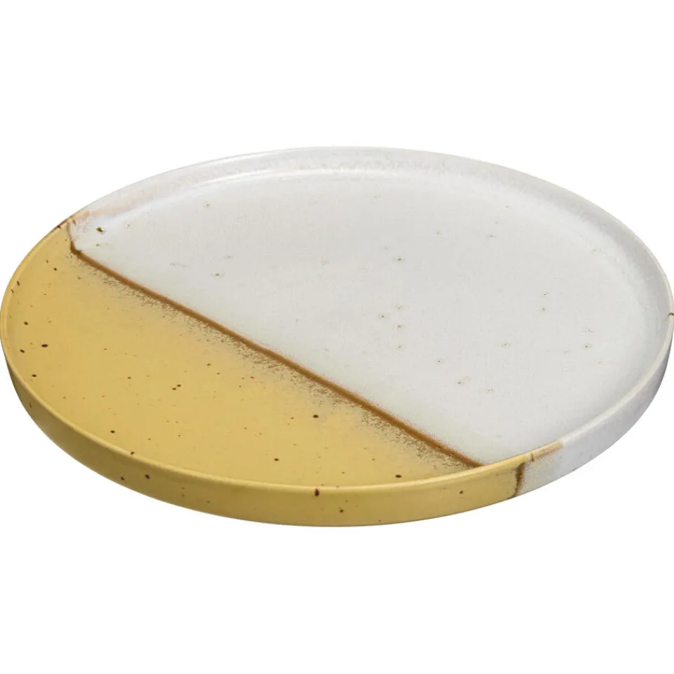Kwantum Dinerbord Ivo Oker - ⌀26,8cm