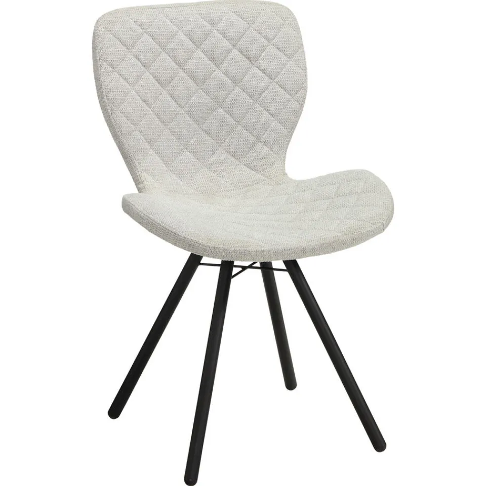 Kwantum Eetkamerstoel Lucca Lichtgrijs