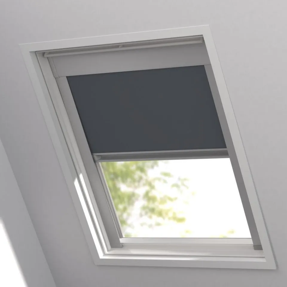 Kwantum Fenstr Dakraam Rolgordijn Dave Verduisterend