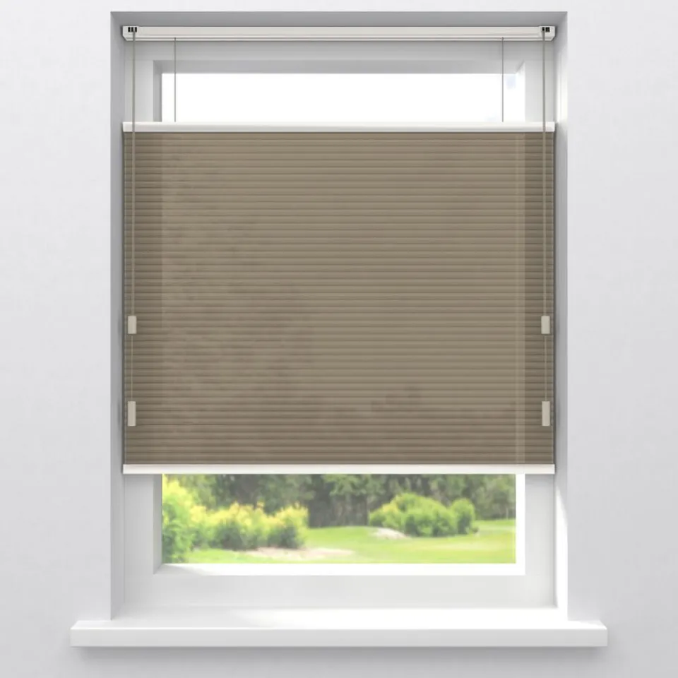 Kwantum Fenstr Dubbel Plissé Lizzy Lichtdoorlatend