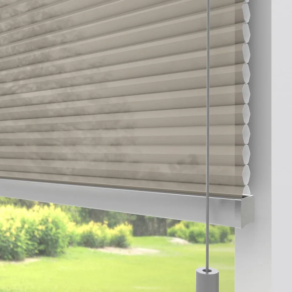 Kwantum Fenstr Dubbel Plissé Lizzy Lichtdoorlatend