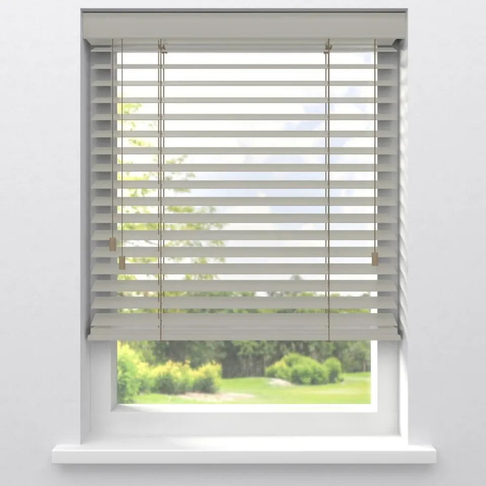 Kwantum Fenstr Houten Jaloezie Hein 50mm