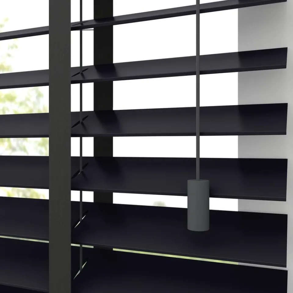 Kwantum Fenstr Houten Jaloezie Hein 50mm