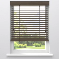 Kwantum Fenstr Houten Jaloezie Jens 50mm