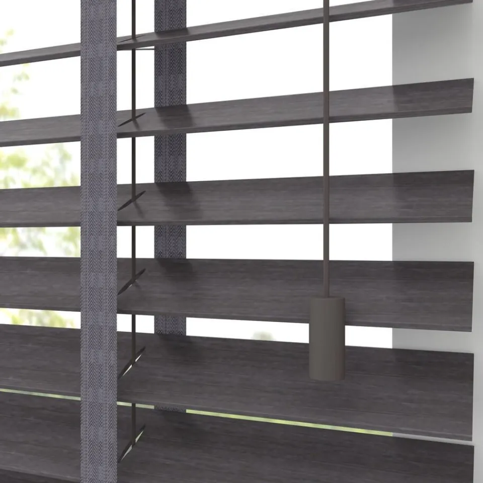 Kwantum Fenstr Houten Jaloezie Jonas Grijs 50mm