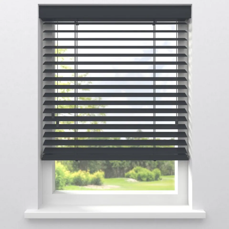 Kwantum Fenstr Houten Jaloezie Theun 65mm