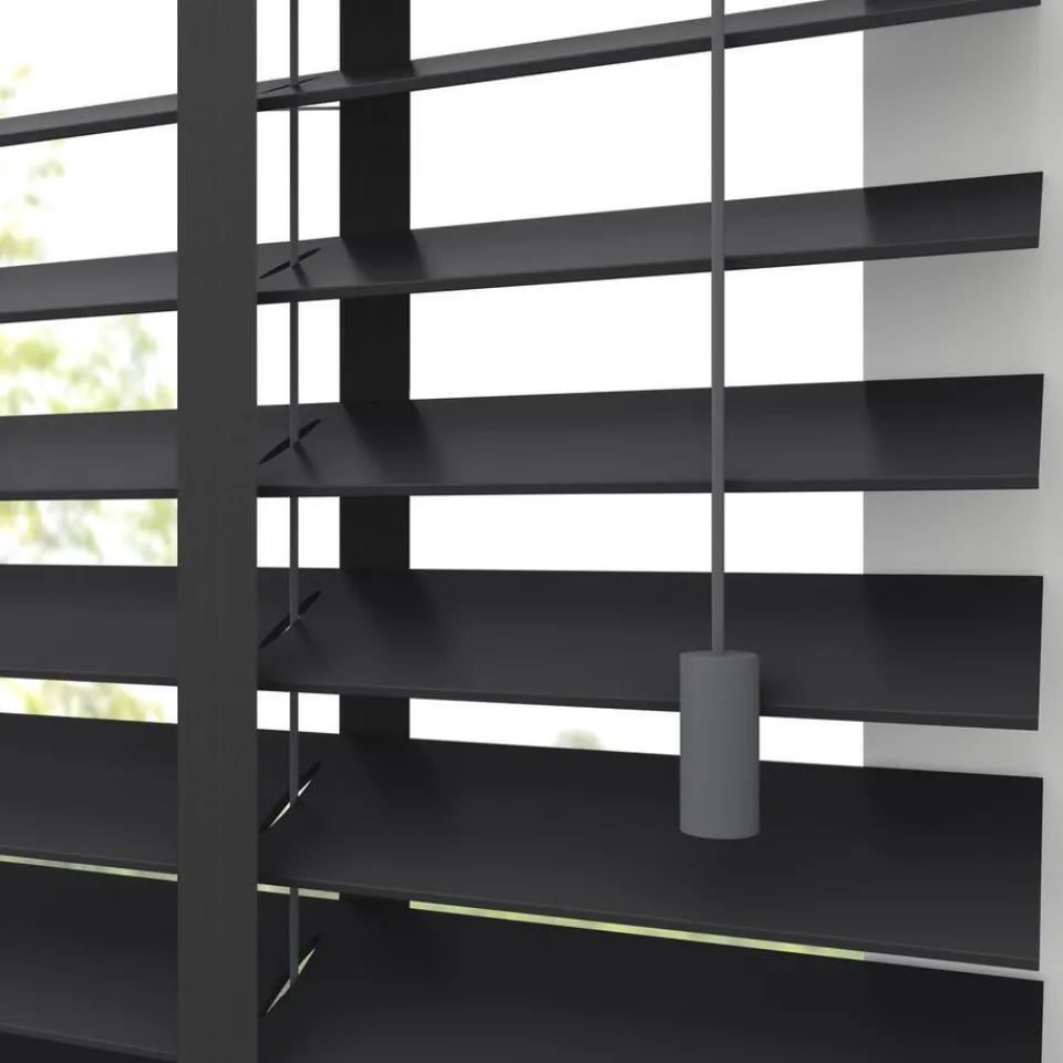 Kwantum Fenstr Houten Jaloezie Wout 50mm