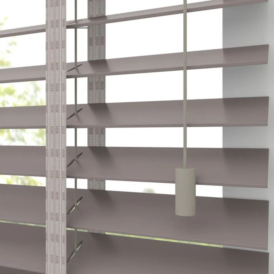 Kwantum Fenstr Houten Jaloezie Wout 50mm