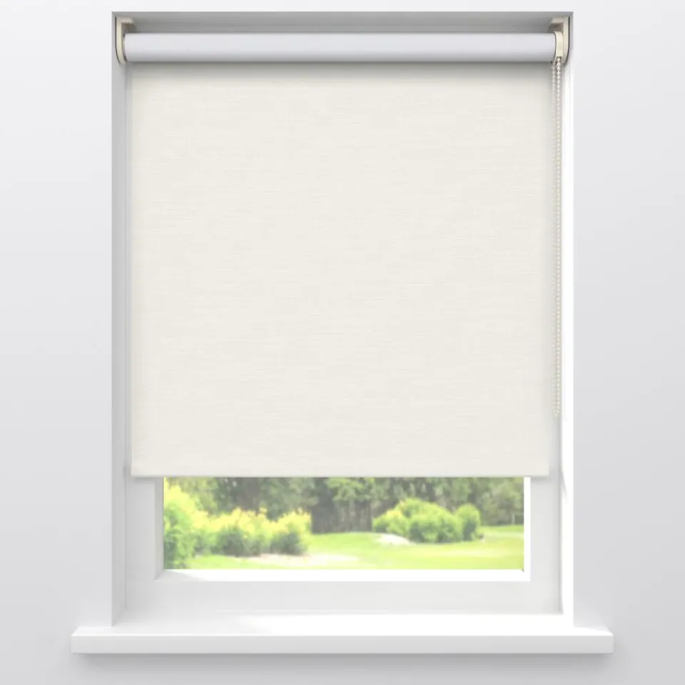 Kwantum Fenstr Rolgordijn Lynn Off-White Verduisterend