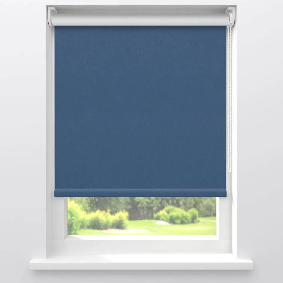Kwantum Fenstr Rolgordijn Noor Donkerblauw Verduisterend