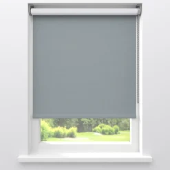 Kwantum Fenstr Rolgordijn Noor Staalgrijs Verduisterend