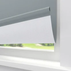 Kwantum Fenstr Rolgordijn Noor Staalgrijs Verduisterend