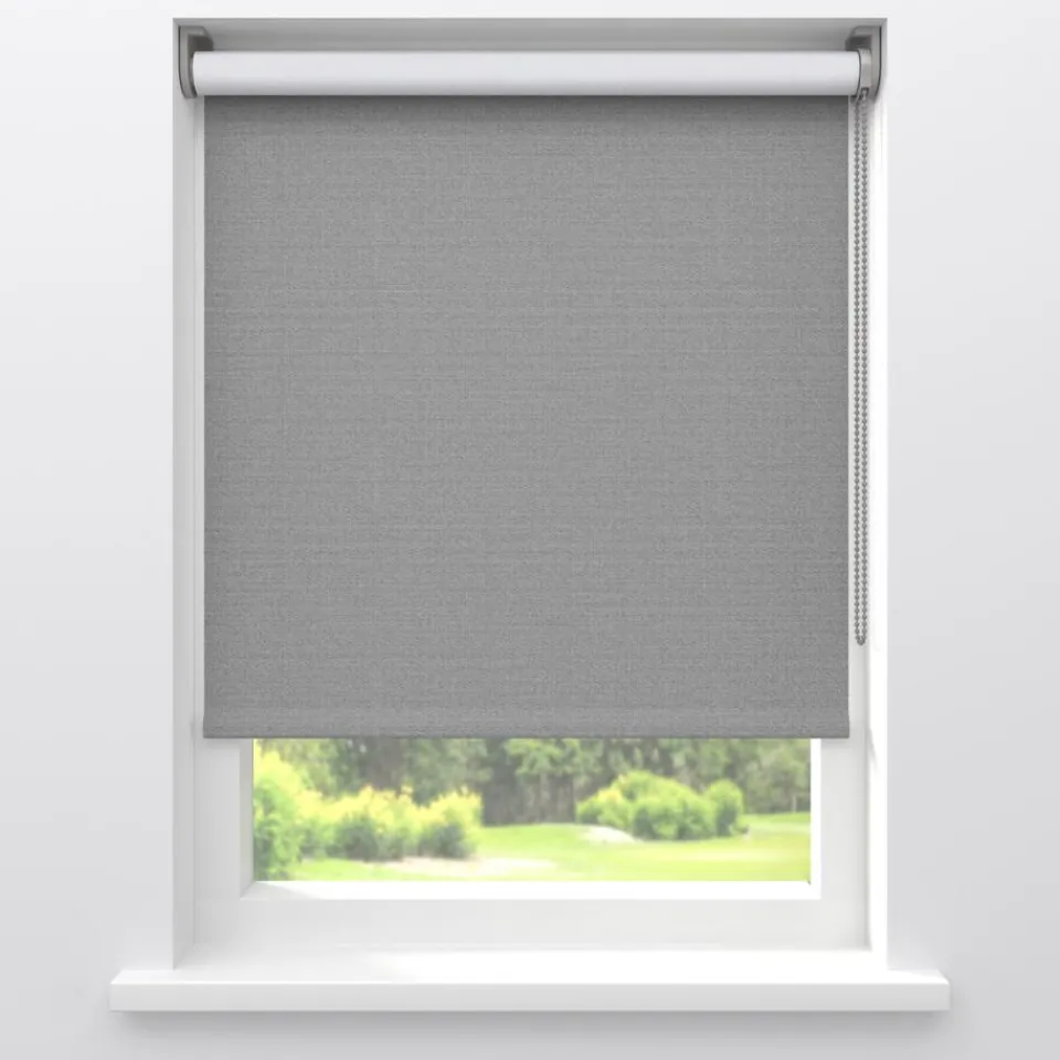 Kwantum Fenstr Rolgordijn Nova Grijs Verduisterend