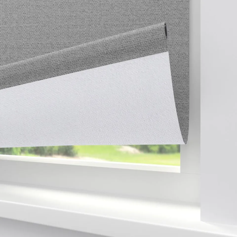 Kwantum Fenstr Rolgordijn Nova Grijs Verduisterend