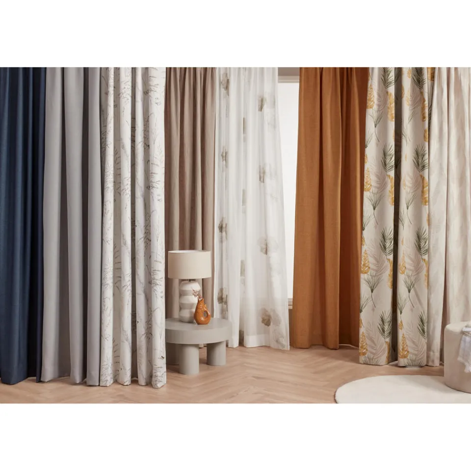 Kwantum Gordijn Puck Geel