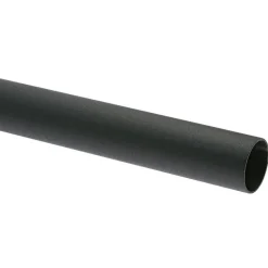 Kwantum Gordijnroede 240 Cm Mat Zwart Staal - Ø28mm