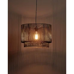 Kwantum Hanglamp Nezha Zwart