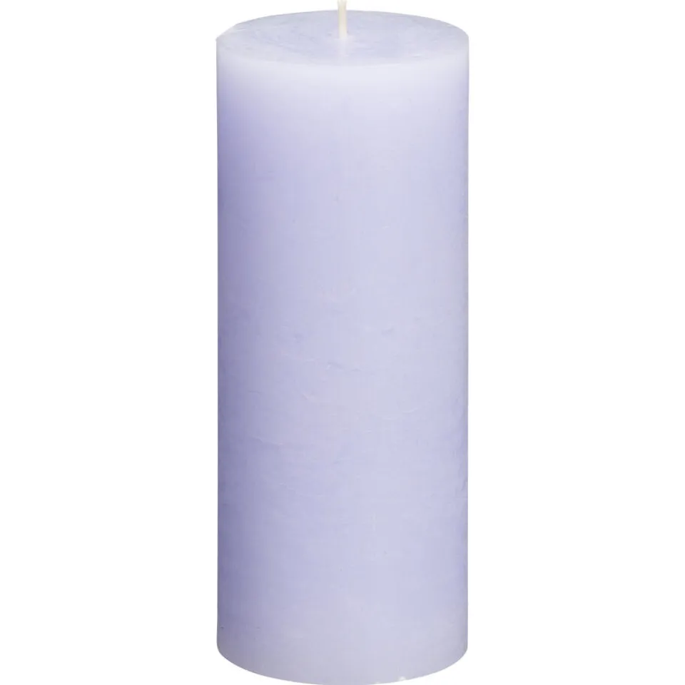Kwantum Kaars Rustiek Lila 7x17 Cm