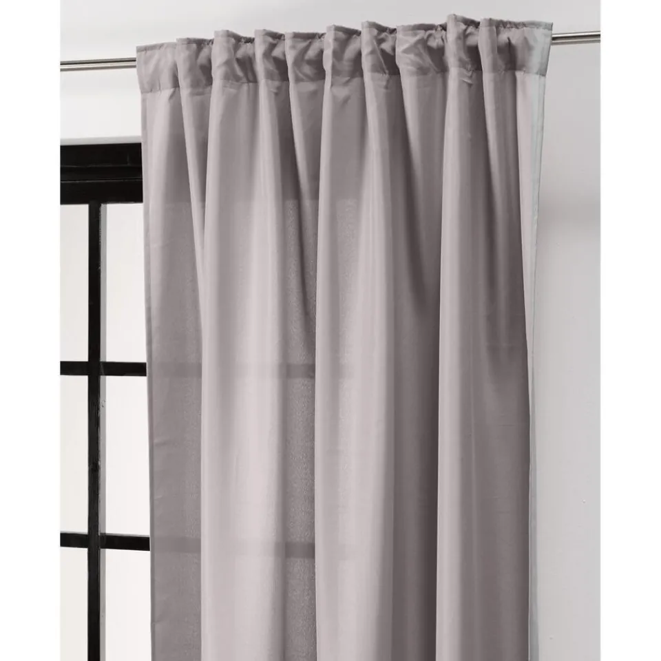 Kwantum Kant En Klaar Gordijn Charon Lichtgrijs