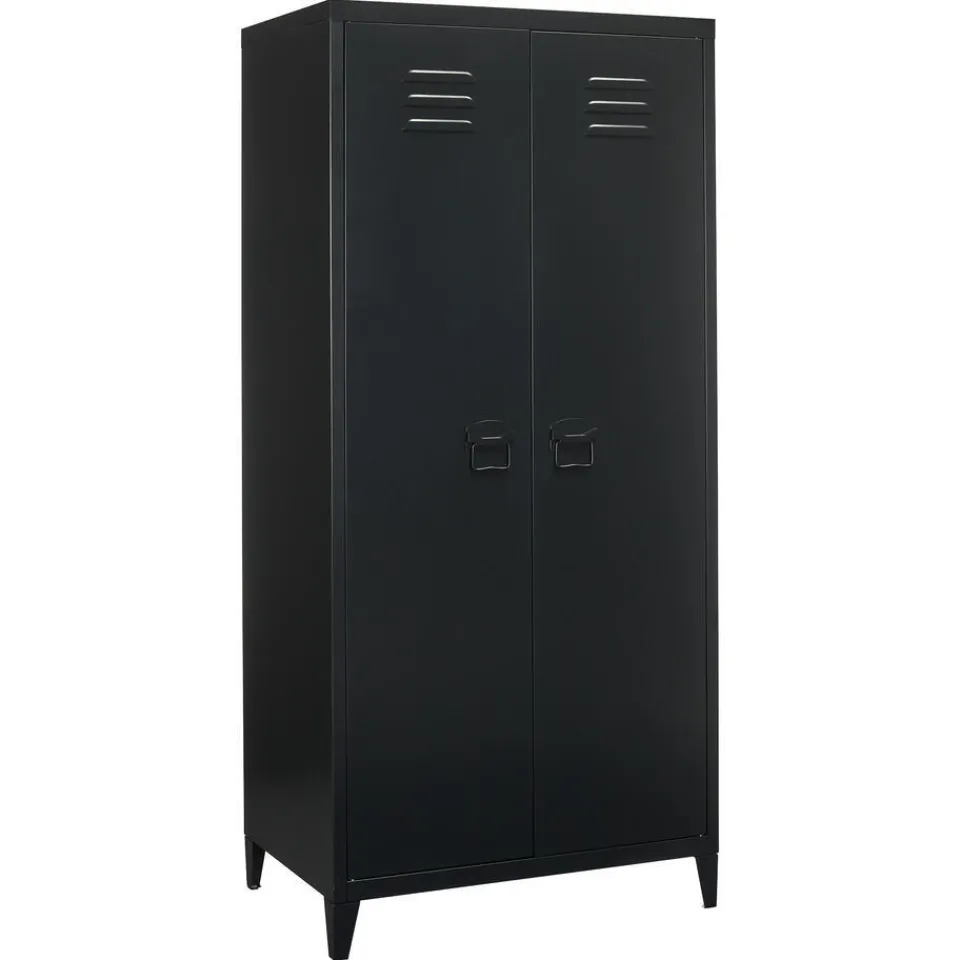 Kwantum Kledingkast Leipzig Zwart