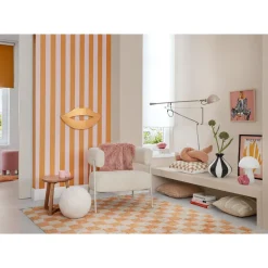 Kwantum Kussen Teddy Off-White - Ø30cm