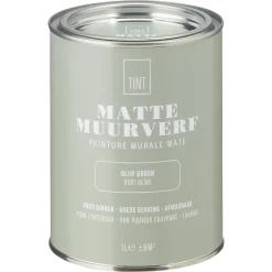 Kwantum Muurverf Mat Olijf Groen 1 L