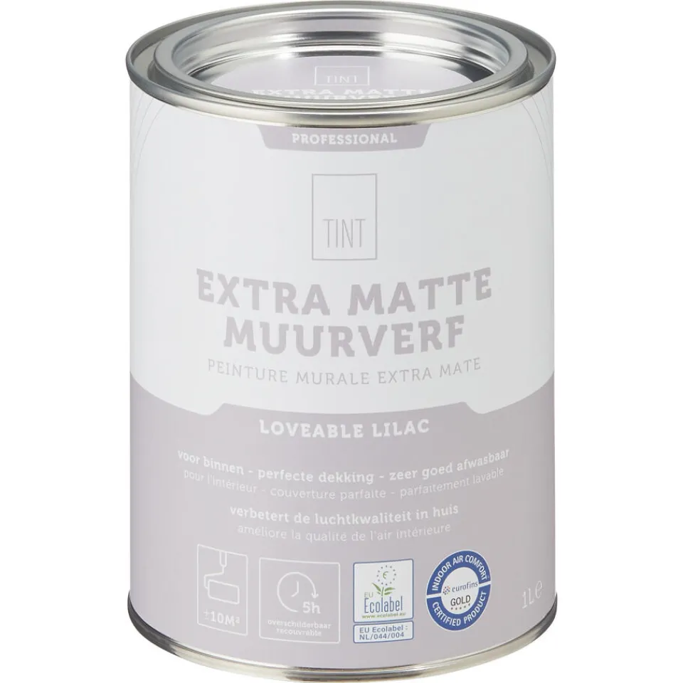 Kwantum Muurverf Professional Loveable Lilac 1 L