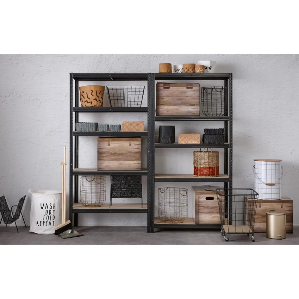 Kwantum Opbergrek Verzinkt Zwart