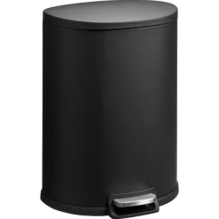 Kwantum Pedaalemmer Flatback 50 Liter Zwart