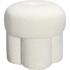 Kwantum Poef Donutti Wit