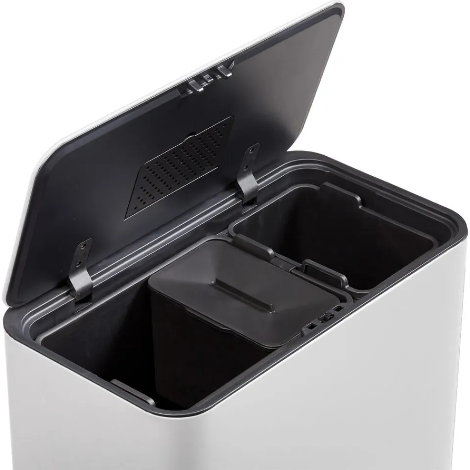 Kwantum Prullenbak Op Pootjes 25+12+5 Liter Beige