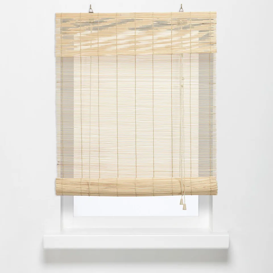 Kwantum Rolgordijn Bamboe Naturel 90x160 Cm