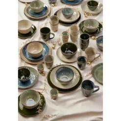 Kwantum Schaal Glaze Beige - D9 Cm S/3