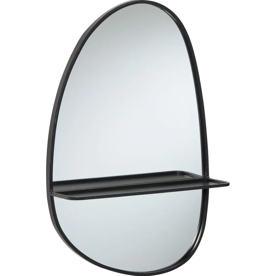 Kwantum Spiegel Prato Zwart
