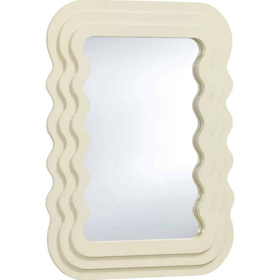 Kwantum Spiegel Wave Taupe