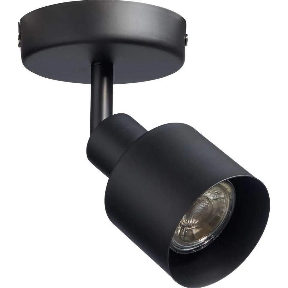 Kwantum Spot Artemis Zwart 1-lichts