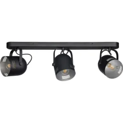 Kwantum Spot Secna Zwart - 3-Lichts
