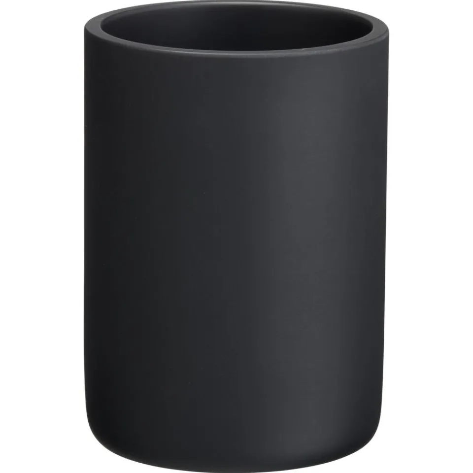 Kwantum Tandenborstelhouder Mat Zwart