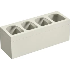 Kwantum Theedoos Cave Symmetric Off-White