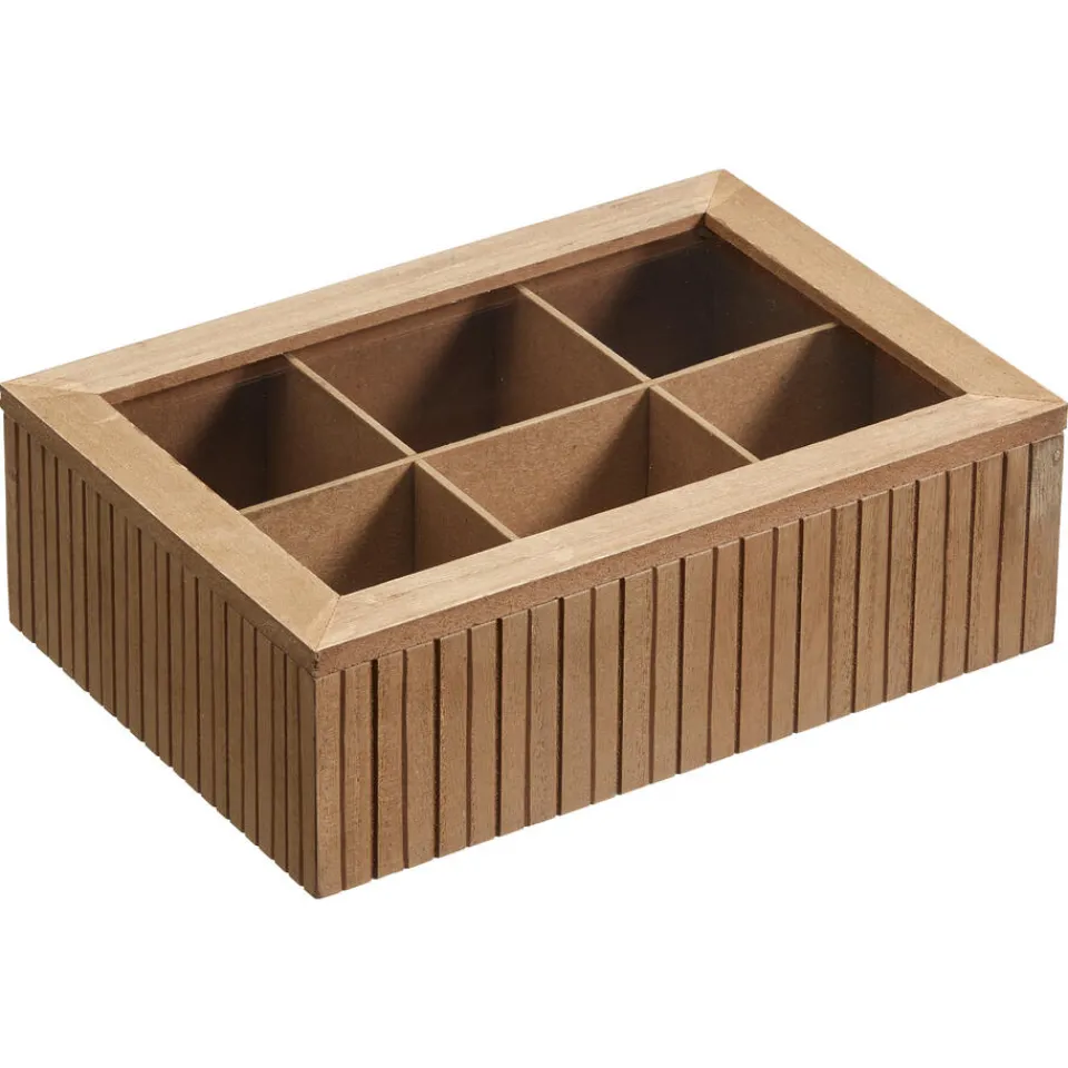 Kwantum Theedoos Latjes Bruin