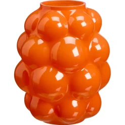 Kwantum Vaas Bubble Oranje