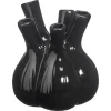 Kwantum Vaas Tulp Zwart 17x20 Cm