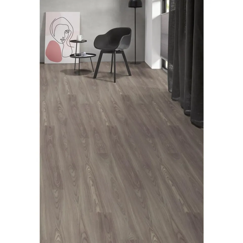 Kwantum Vinyl Baskin Bruin Eiken