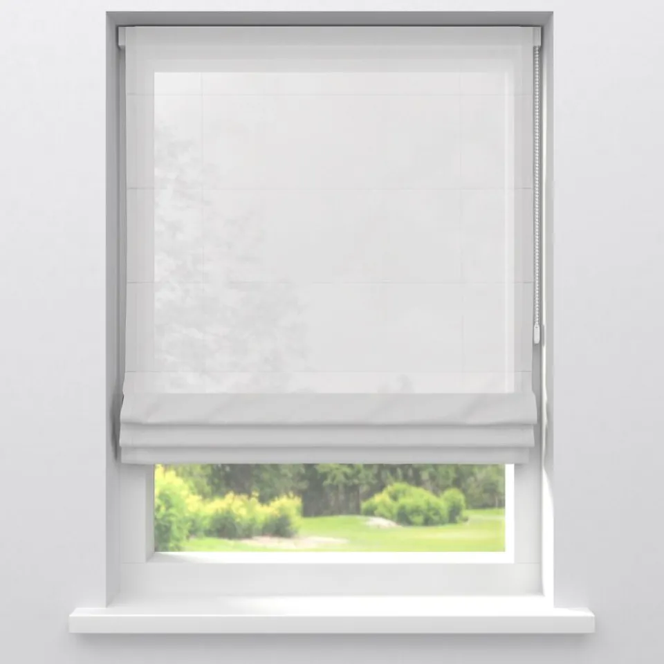 Kwantum Vitrage Laura Wit 150 Cm