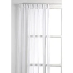 Kwantum Vitrage Violet Wit 215 Cm